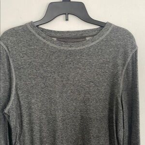 Gray Long Sleeve Thermal Shirt